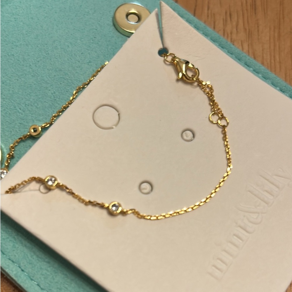Anklet by Mint and Lily